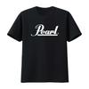 Pearl Drums Logo T-shirt Zwart Wit Rock Je met Iconisch Vintage Unisex Zacht Homme Mannen en V