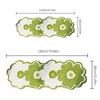 Soft Plush Floral Pattern Carpet Fluffy Irregular Shape Mat for Bedroom Decorative Home Rug For Bedroom Floor Mat Cushion