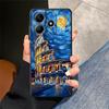 Oil Painting Art Black Soft Phone Cover Case for Xiaomi Redmi Note 12s 7 8 10S 11s 9 10 11 12 Pro 13 14 Pro Plus 9S