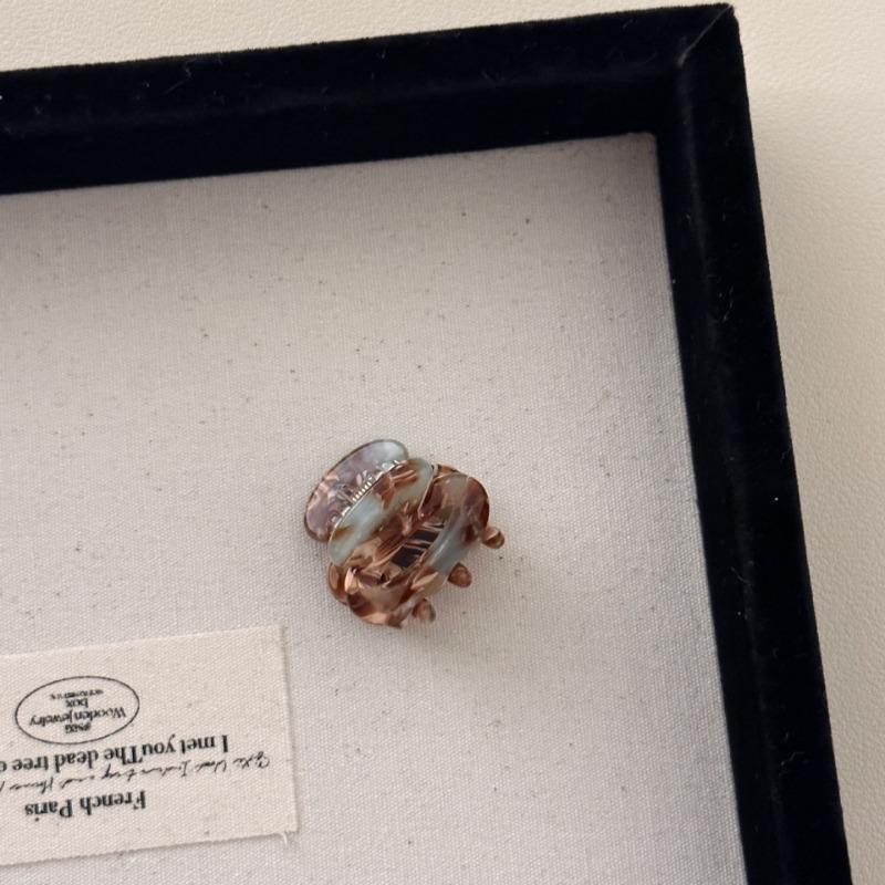 Retro and High-end Mini Grab Clip, Mini Princess Hair Clip, Women's Side Bangs Clip