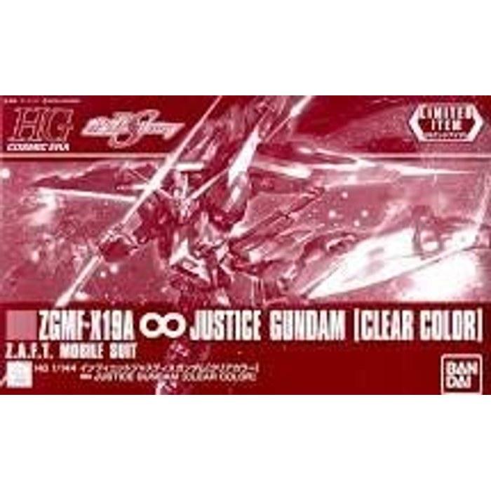 Bandai HG 1/144 Infinite Justice Gundam Clear Color (Event Limited)
