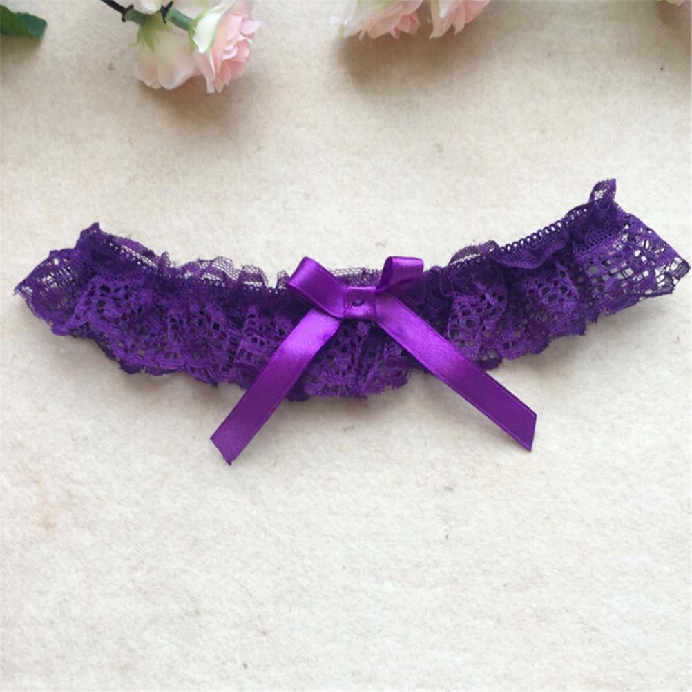 

Сексуальна жіноча дівчина з мереживом і квітковим бантом, весільна вечірка, весільна білизна, косплей, підв’язка для ніг, підв’язка