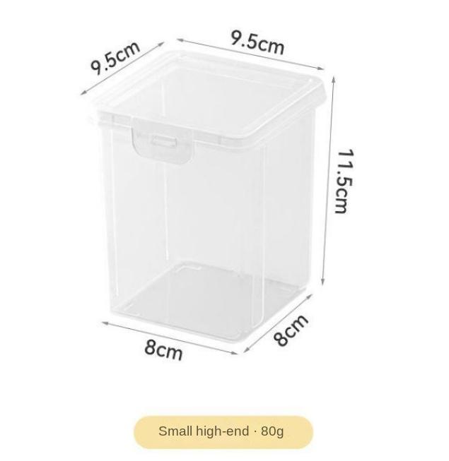 Getrocknete Obst Salat Platte Snack Gerichte Transparent Quadrat Dessert Glas Gericht Gitter Lebensmittel Lagerung Konservierte Tablett Box Deckel Schüssel Geschirr