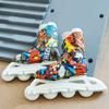 1Pair Safe Plastic Fun Vibrant Color Finger Skates Model Toy