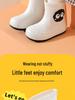 Kids' Cartoon Waterproof Rain Boots with Drawstring – Non-Slip Rubber Overshoes for Boys and Girls