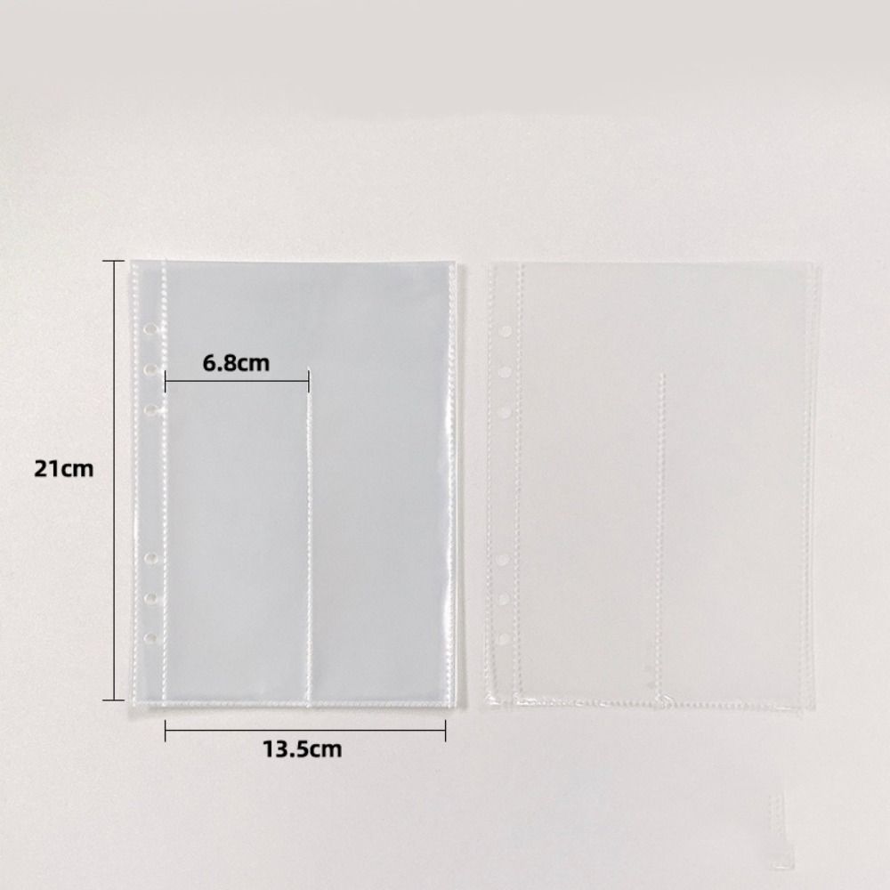 

10 шт. А5 Холдер для фотокарточек айдолов Внутренние страницы Прозрачные Фотокарточки Собрать Том Фото style 4