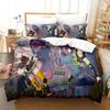 3D Printing Game Tower of Fantasy Anime Bedding Set Single Twin Full Queen King Size Bed Set Adult Kid Bedroom Duvetcover Sets