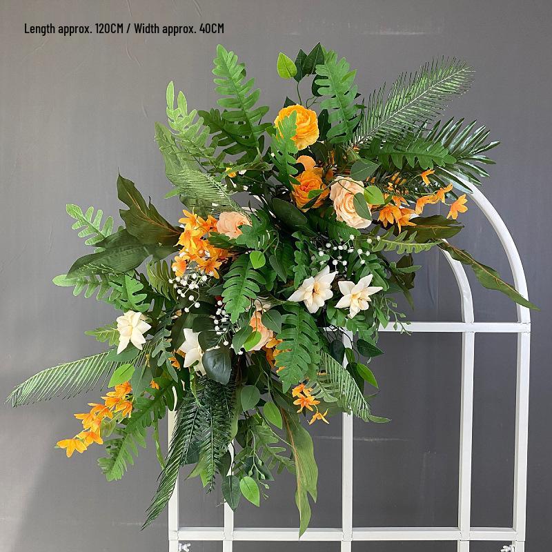 Artificial Wedding Venue Floral Decor for Aisle, Stage, and Reception