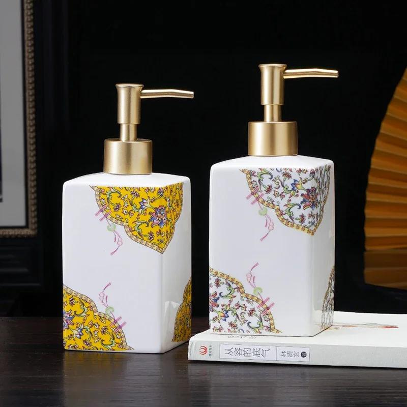 Hotel Hand Sanitizer Bottles Bathroom Shower Gel Shampoo Empty Bottl High-value Laundry Detergent Bottl Portable Soap Dispensers