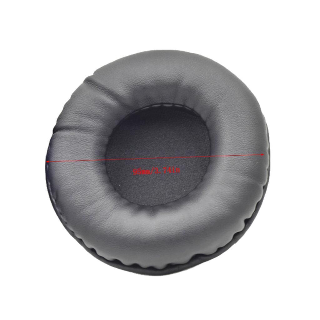Earphone Cushions Ear Pads Earmuff Pillow Cover Noise Canceling Headphones Sleeve Fit for MDR-XD100 Leather Ear Pads 2x