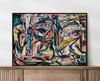 Poster Pollock Abstract Painting
