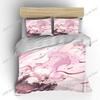 Japanese 3D Anime Moe Bed European Bedding Set Single Twin Double Queen King Cal King Size Bed Linen Set
