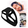 Anti-Snoring Chin Support, Snoring Relief Device, Mouth Breathing Prevention Device, Nasal Breathing Support, Adjustable, Breathable Mesh, Washable, U