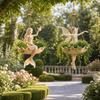Elegante Bailarina de Ballet Maceta Colgante Resina Sirena Soporte para Plantas Contenedor de Flores Hogar Balcón