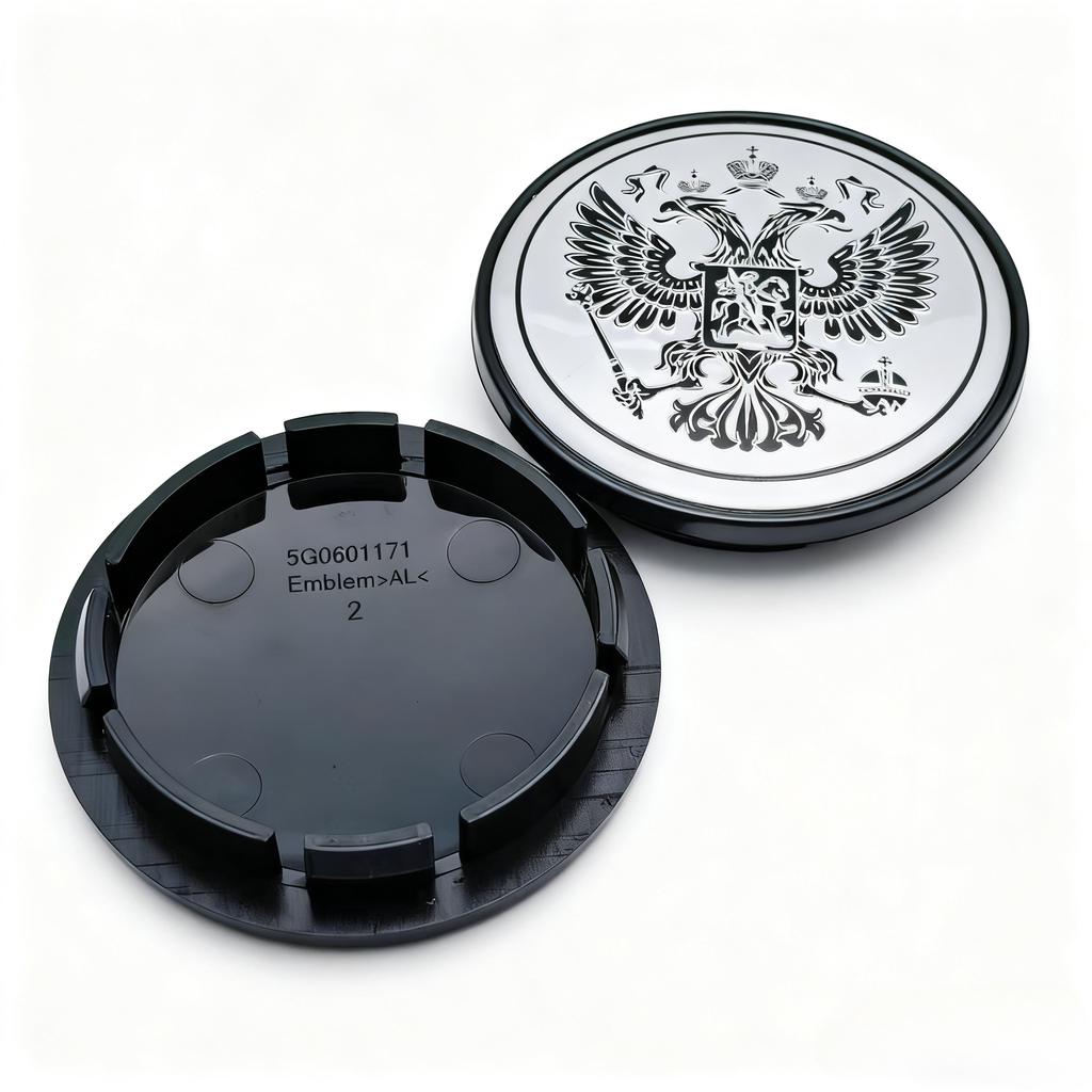 4pcs Russian Coat of Arms Logo Emblem Car Wheel Center Caps 65MM Clips 56MM Wheels Hub Dust Cap Rim Hubcap Cover Car Accessories