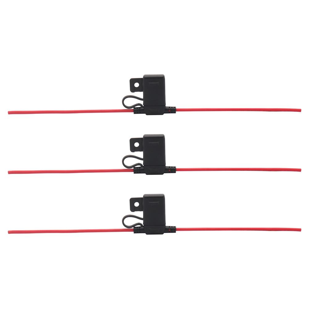 Manual Reset Fuses Blade Circuit Breaker with Fuse Holder For Car Boat Truck SUV