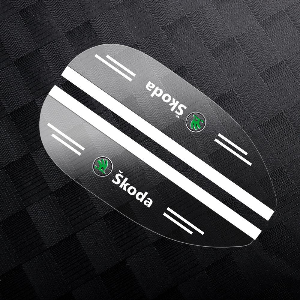 

Автоаксессуары Накладка-козырек от дождя на зеркало заднего вида Защита от солнца для Skoda Octavia Mk3 Fabia 2 Superb 2 Kamiq Kodiaq VRS