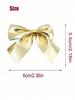 12/24/36pcs Small Christmas Bow Christmas Decoration 5.5cm For Home Gold Red Bowknot Xmas Tree Ornaments New Year 2026 Supplies