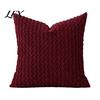 Unique Texture Cushion Cover Solid Color Bubble Pillow Cover, Soft Breathable Throw Case, Modern Minimalist Home Bedroom Pillowcase Decor, Farmhouse