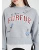 Furfur TAPPEI Collaboration Tattoo Skin Pull RWCT244090 GRY Women's