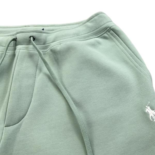 Polo Ralph Lauren Solid Color Small Pony Embroidered Lace-Up Straight Casual Shorts Men Shorts Mint-Green 710883336-028