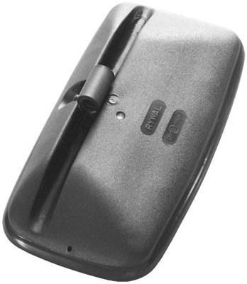 Universal Heated Mirror 24V LBS350E Polish