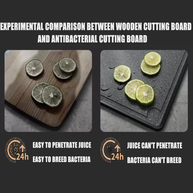 High Quality Kitchen Cutting Board Antibacterial Reversible Non Slip Chopping Board for Daily Meal Prep Home Cooking