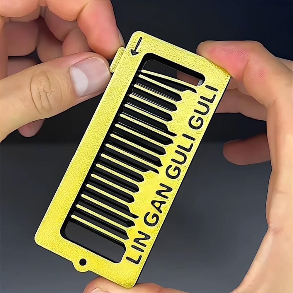 Stress-Relieving Music Generator: 3D-Printed Plucked Instrument & Sound Toy — A Creative Comb-Style Musical Gadget