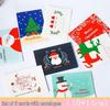 24PCS Christmas & Thanksgiving Greeting Card Set - Festive Holiday Designs for Gifts