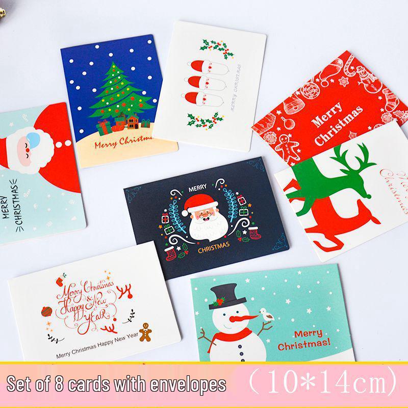 24PCS Christmas & Thanksgiving Greeting Card Set - Festive Holiday Designs for Gifts