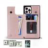 iPhone 14 Crossbody Phone Case with Card Slot for Apple 11/12/13/14 PRO - Women's Leather Protective Cover