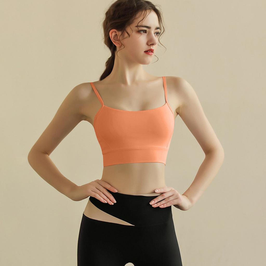 Women's Sports Underwear Slim Strap Yoga Bra Vest