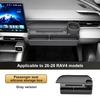 LHD Soft Silicone Co-pilot Dashboard Storage Organizer Tray Box For Toyota RAV4 2026-2028 Car Passenger Console Sundries
