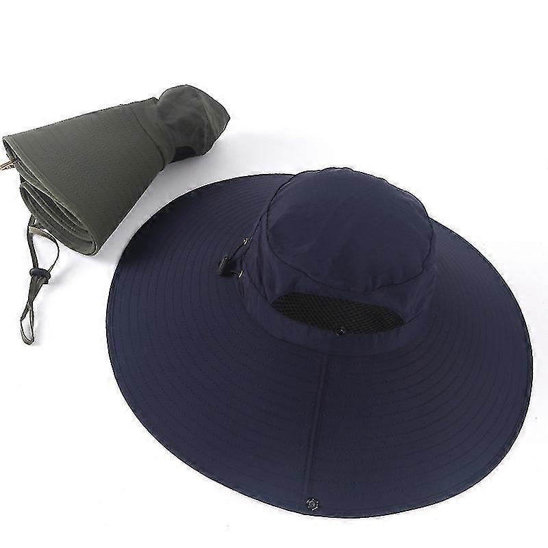 Women Super Wide Brim Sun Hat UPF50+ Waterproof Bucket Hat for Fishing, Hiking, Camping Wlgd