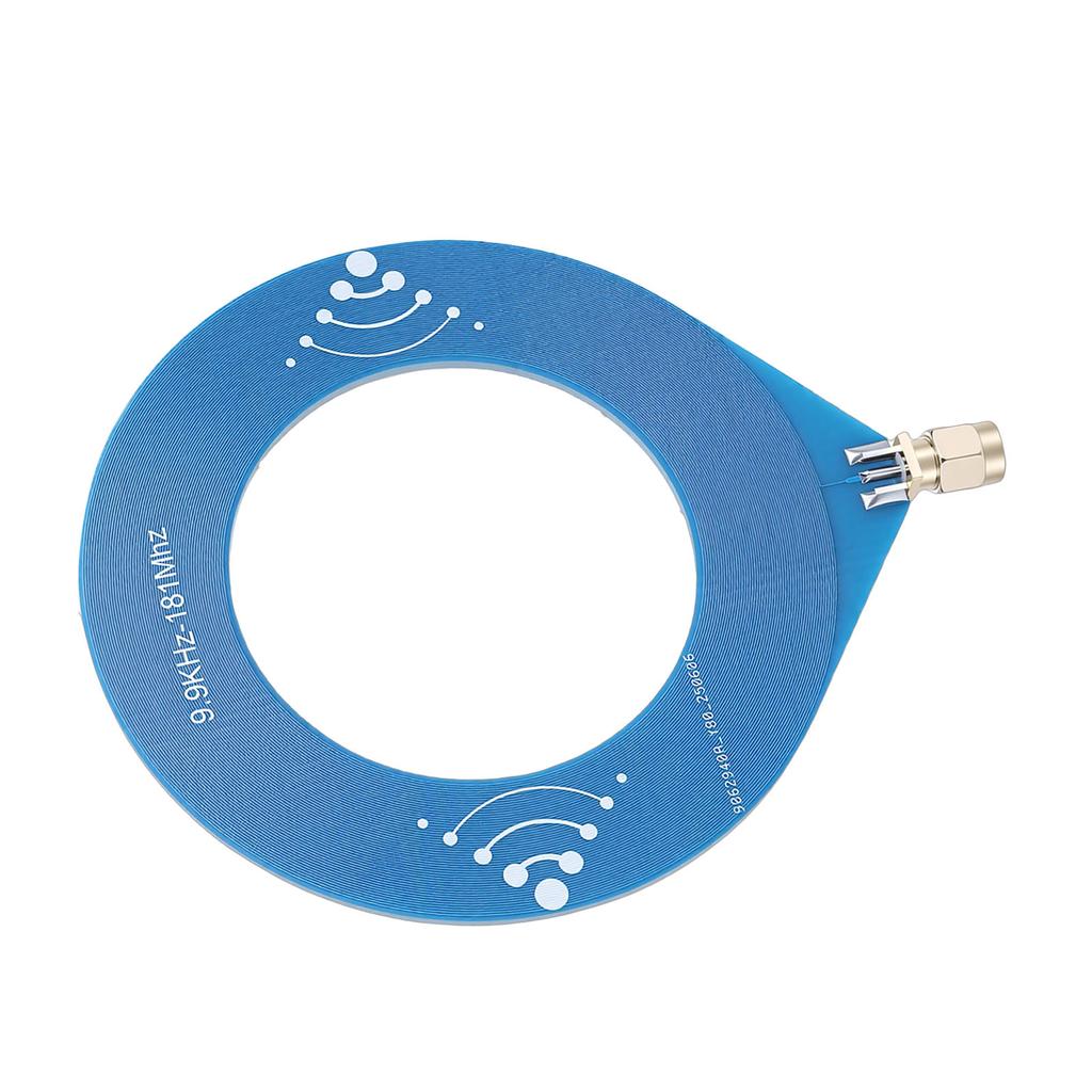 Small Loop Aerial 9.9KHz 181MHz RP SMA Male Connector FM AM SW Donut Aerial for Software Defined Radio