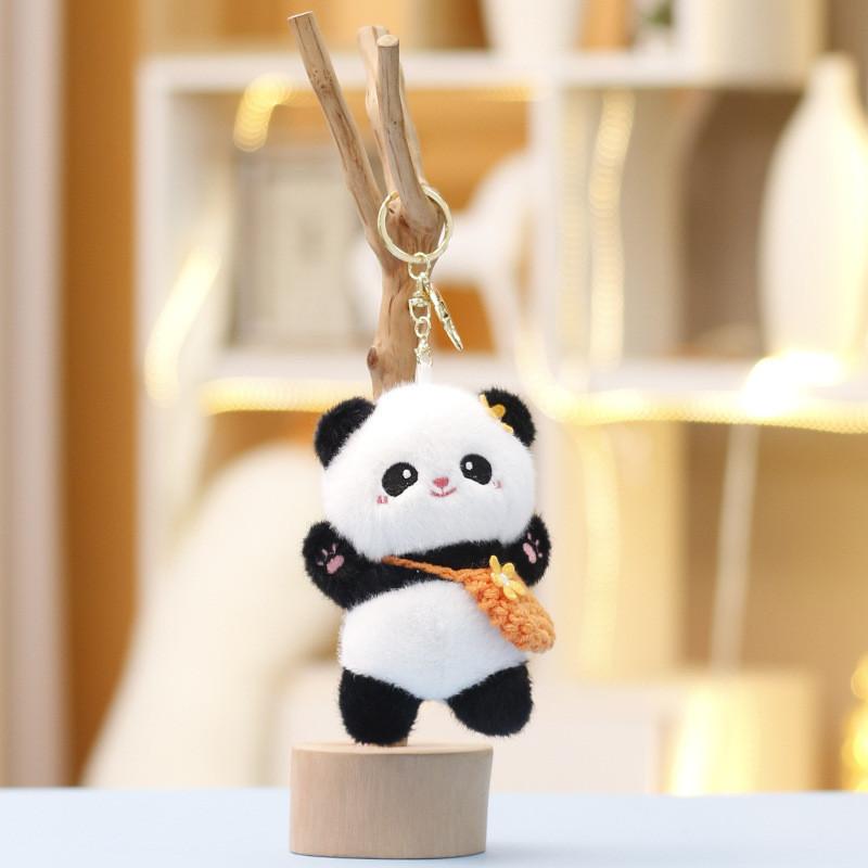 Plush Panda Toy With Soft Short Plush For Kids And Collectors