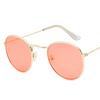 Vintage Mirrored Sunglasses  Men And Women'S Retro Sun Glasses With Metal Frame  Outdoor Fashion Eyewear