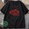 Firefighter Fire Department Fire Truck Mens TShirt Tracksuit Summer Casual Sportswear Round Neck Shortsleeved Cotton Pullover