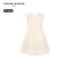 Teenie Weenie Kids Girl's Flower Sequin 3D Embroidery Princess Dress