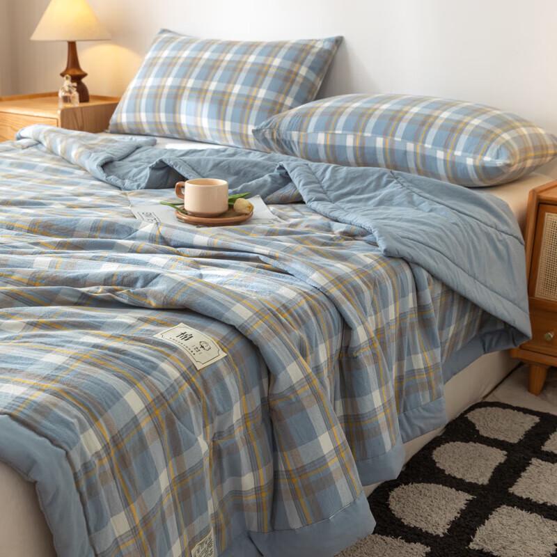 Manya Ju Washed Cotton Summer Quilt