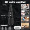Yüksek Kaliteli Güçlü Vidalama Makineleri Taşınabilir Otomatik Çok Fonksiyonlu 3.6V Mini Akülü Güçlü Vidalama Makinesi Setleri 9 Adet Uçla