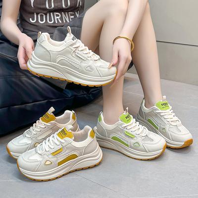 Women's Shoes Summer Breathable Mesh Casual Versatile Soft Sole Running Trendy Sports Shoes Women's