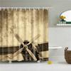 African Shower Curtain Different Types of Africa American Women Beauty Sexy Prints Fabric Polyester Bathroom Curtains with Hooks