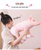 Realistic Pig Hug Pillow Plush Toy - Creative Sand Sculpture Sow Doll Gift for Friends