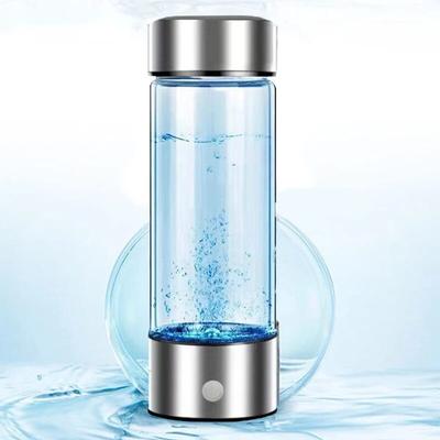 420ml Hydrogen-Rich Water Cup Electric Hydrogen Rich Water Generator Bottle Titanium Quality Filter Portable Antioxidant Lonizer