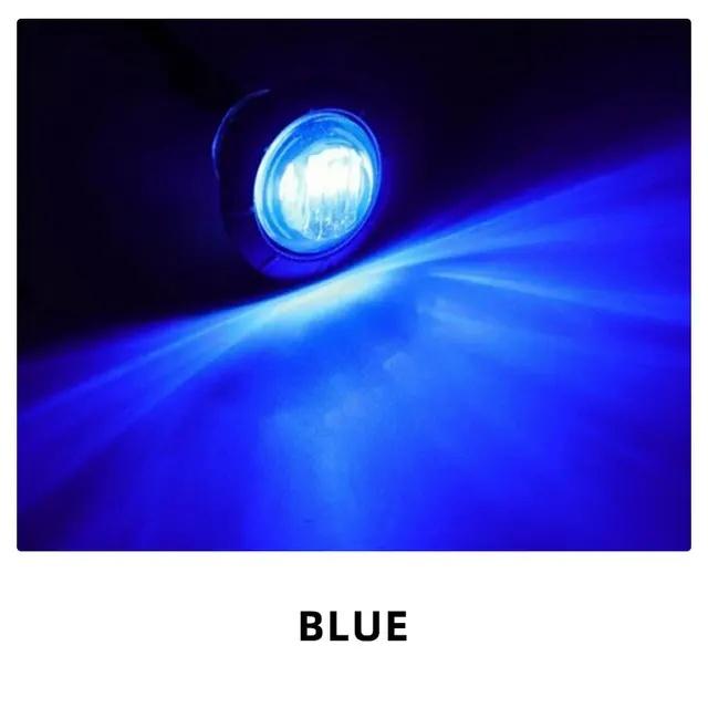 10PCS 12V 24V LED Side Marker Indicators Light Truck Warning Tail Light Trailer Lorry Car External Clearance Turn Signal Lamp