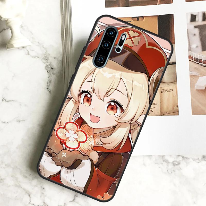 Genshin Impact Klee For Huawei Nova 5T 9 10 SE 7i 8i 11i 12i Y60 Y61 Y70 Y72 Y73 Y90 Y91 P20 P40 P30 Lite Case