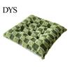 Warm Dining Chair Cushion Square Plush with Ties, Buffalo Check Plaid Seat Cushion, High Resilience Fiber Fluffy Non Slip Pad for Office Collapse Desk