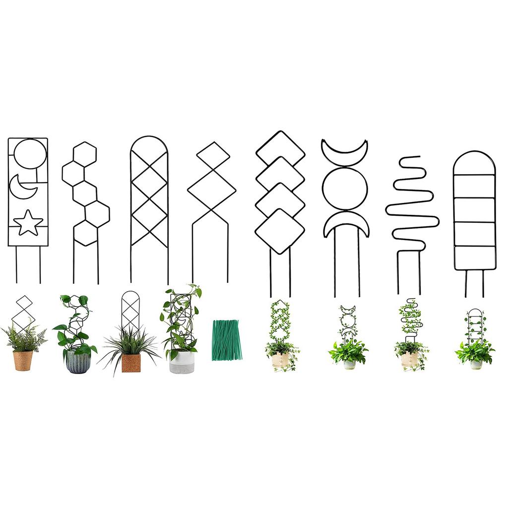 Plant StemClimbing Rack Plant Trellis Garden Support Stake Stand Vine Growth Flower Rattan-Climbing Rack Garden Supplies