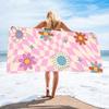 3D Sea Turtle Print Beach Towel Realistic Ocean Animal Quick Dry Polyester Bath Towel Summer Swimming Pool Travel Sand Free